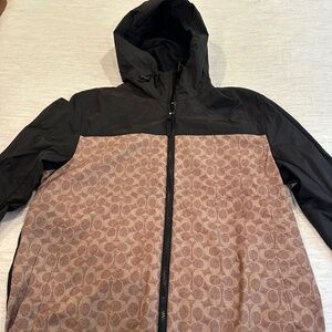 Coach, windbreaker, jacket, size medium